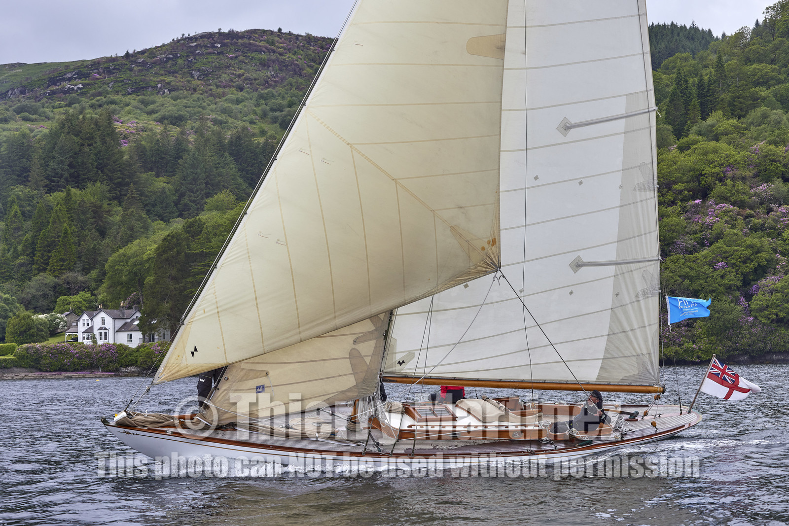 22_21911  © Thierry Martinez.FAIRLIE,SCOTLAND - UK 14th June 20222022 RICHARD MILLE FIFE REGATTA.Day 4 :ROTHESAY (ISLE OF BUTE) to PORTAVADIE.