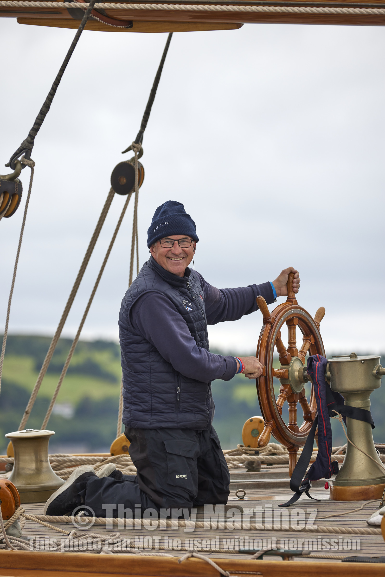 22_21493  © Thierry Martinez.FAIRLIE,SCOTLAND - UK 14th June 20222022 RICHARD MILLE FIFE REGATTA.Day 4 :ROTHESAY (ISLE OF BUTE) to PORTAVADIE.