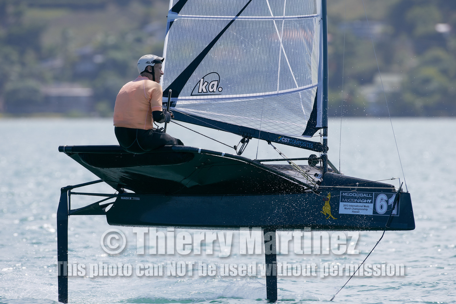 2013 US National International Moth - Kaneohe Bay - Hawaii -USA . 10-11 October 2013