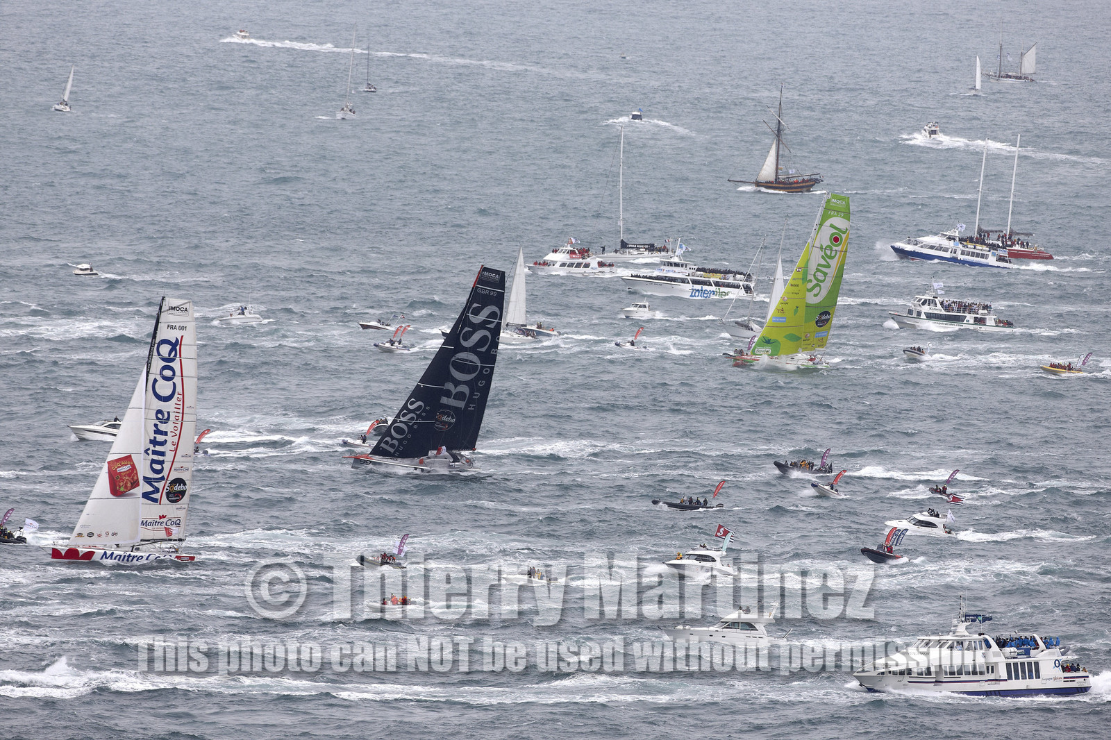VENDEE GLOBE 2012 13 , Start 10 Nov 2012.