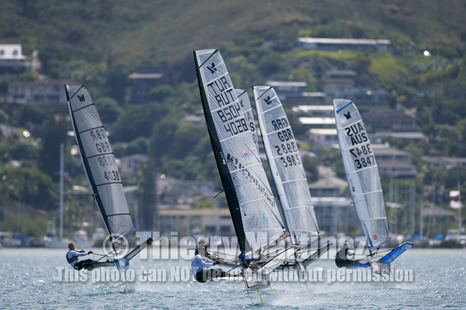 2013 US National International Moth - Kaneohe Bay - Hawaii -USA . 10-11 October 2013