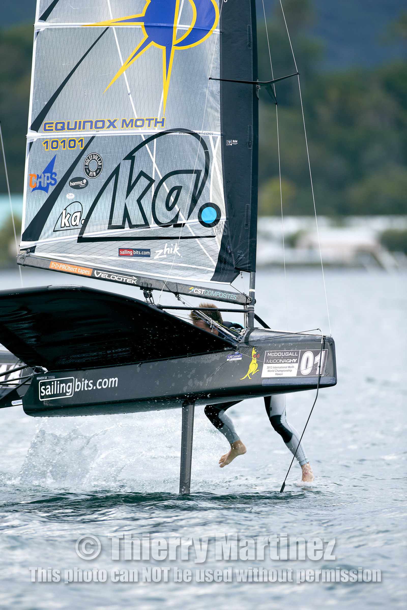 2013 McDOUGALL+McCONAGHY Moth Worlds - Kaneohe Bay - Hawaii -USA . October 2013