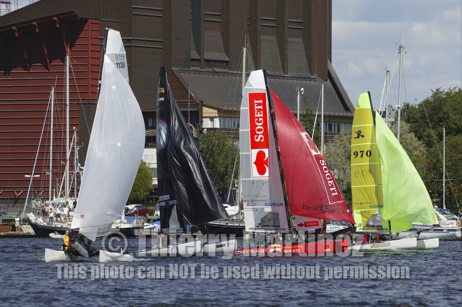 03_3267D © Th.Martinez,STOCKHOLM SWEDEN, 11 07 03-Archipelago Raid (2003) day 4. last leg start in Stockholm.