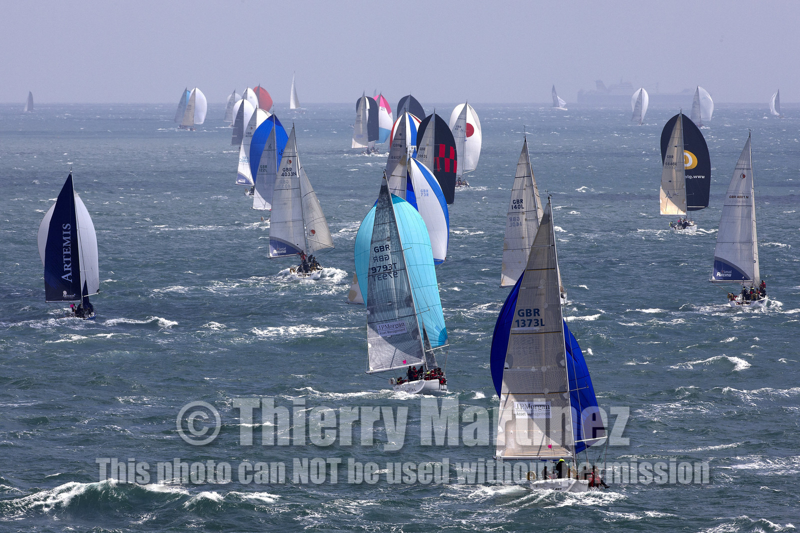 JP Morgan Asset Management Round The Island Race.