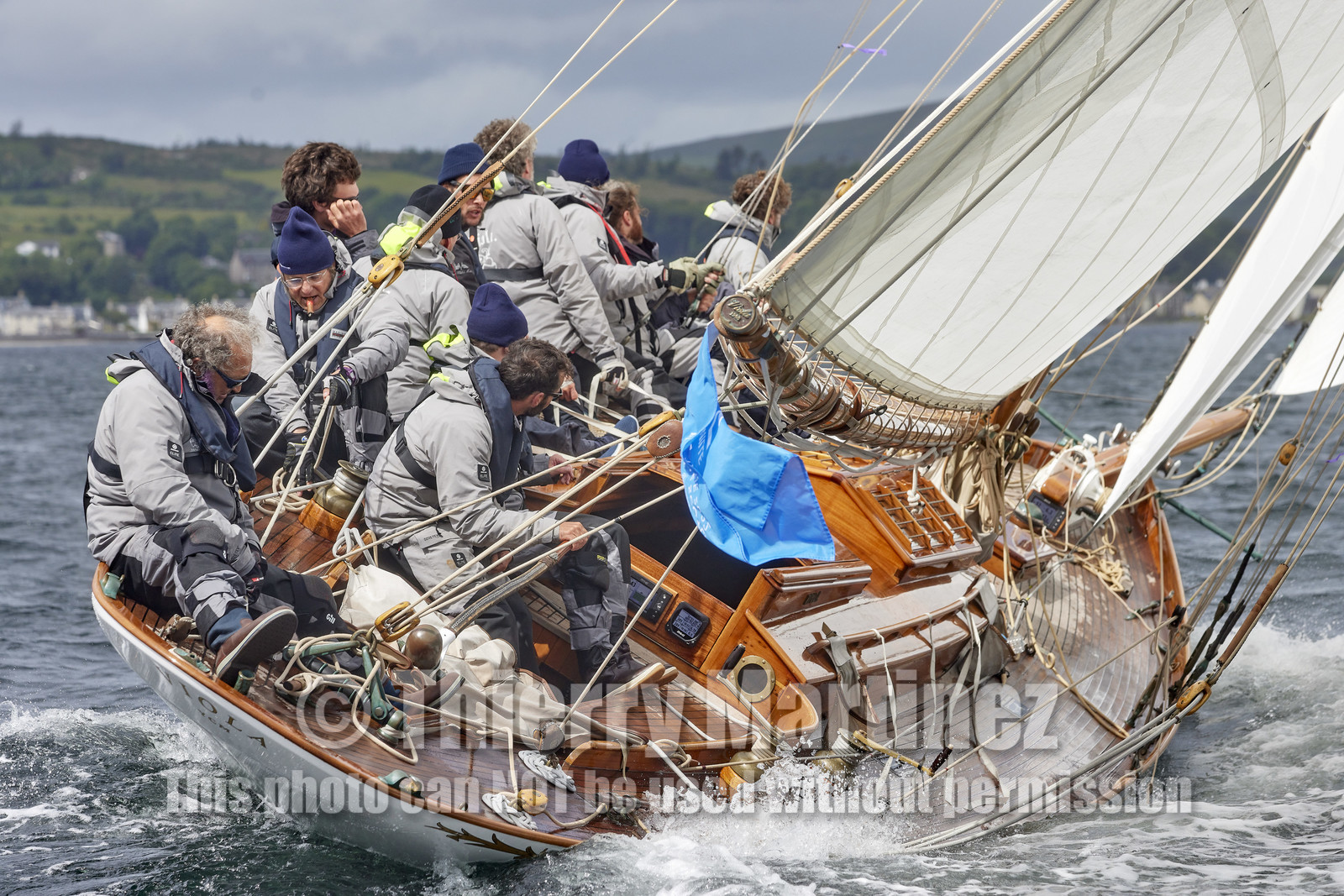 22_17006   © Thierry Martinez.FAIRLIE,SCOTLAND - UK 13th June 20222022 RICHARD MILLE FIFE REGATTA.Day 3;