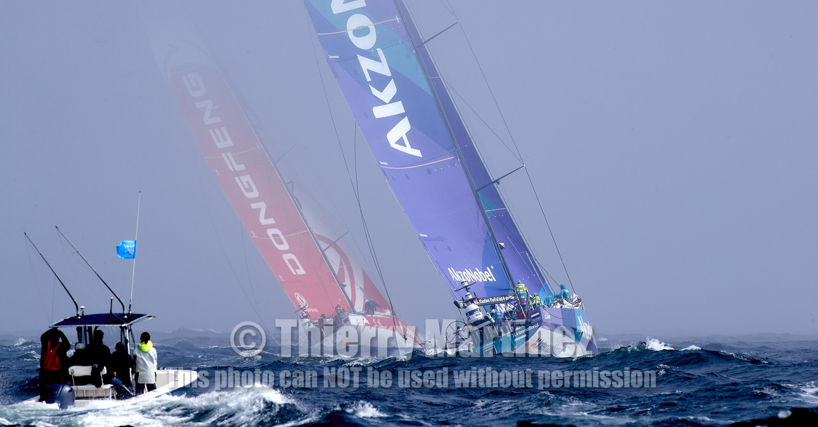 team AkzoNobel  in Volvo Ocean Race 2017-18.