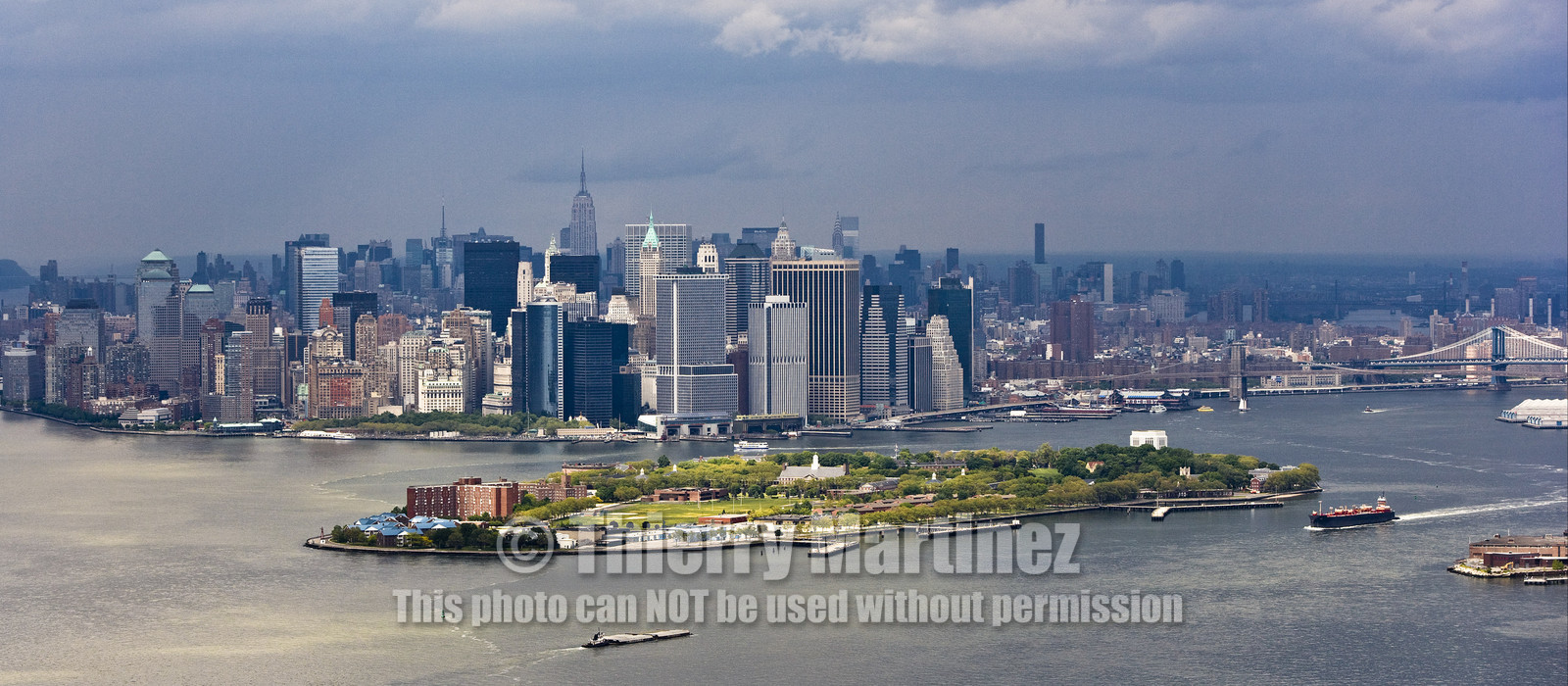 AERIAL VIEW OF NEW YORK CITY (NEW YORK-USA)