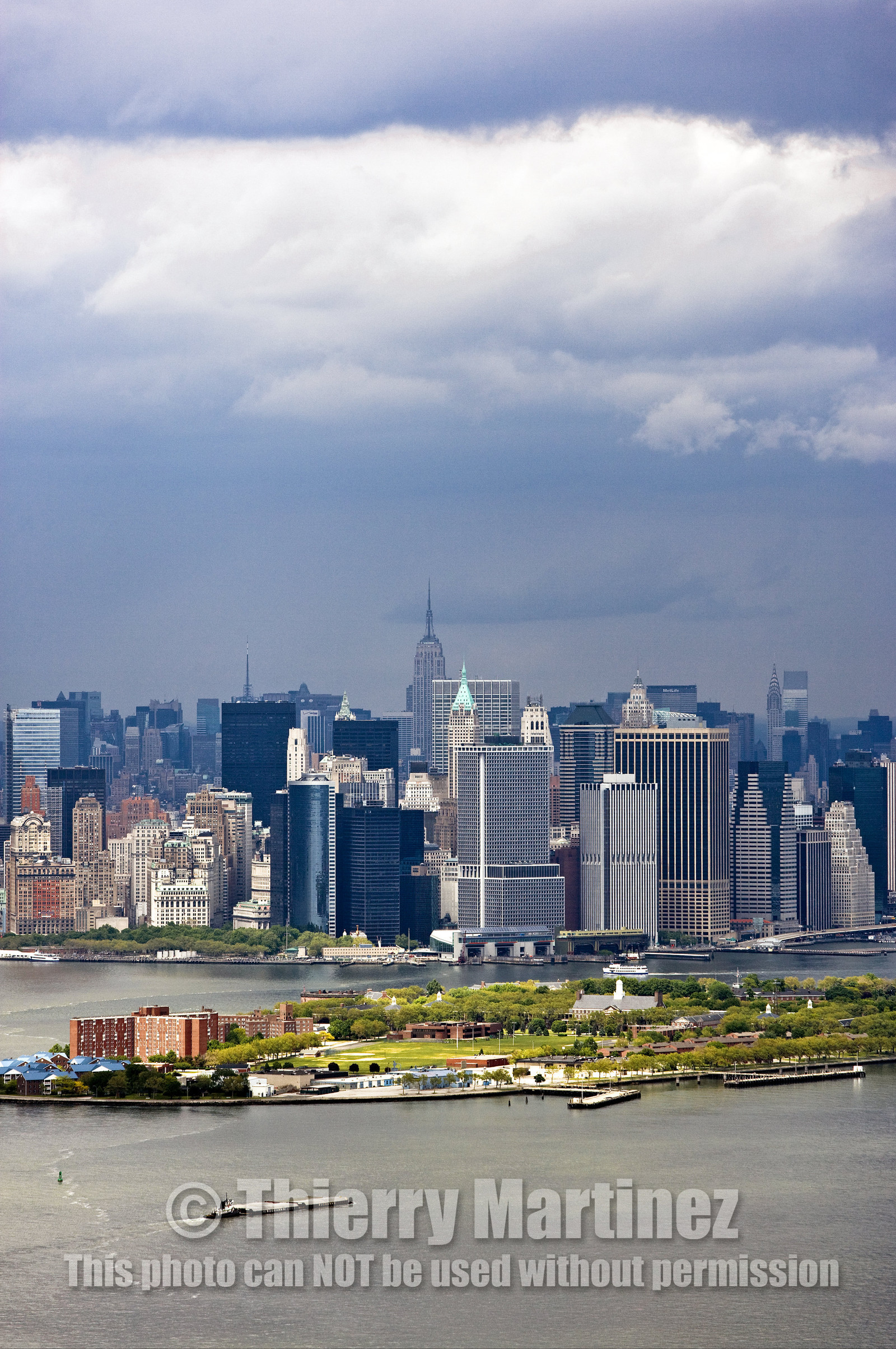 AERIAL VIEW OF NEW YORK CITY (NEW YORK-USA)