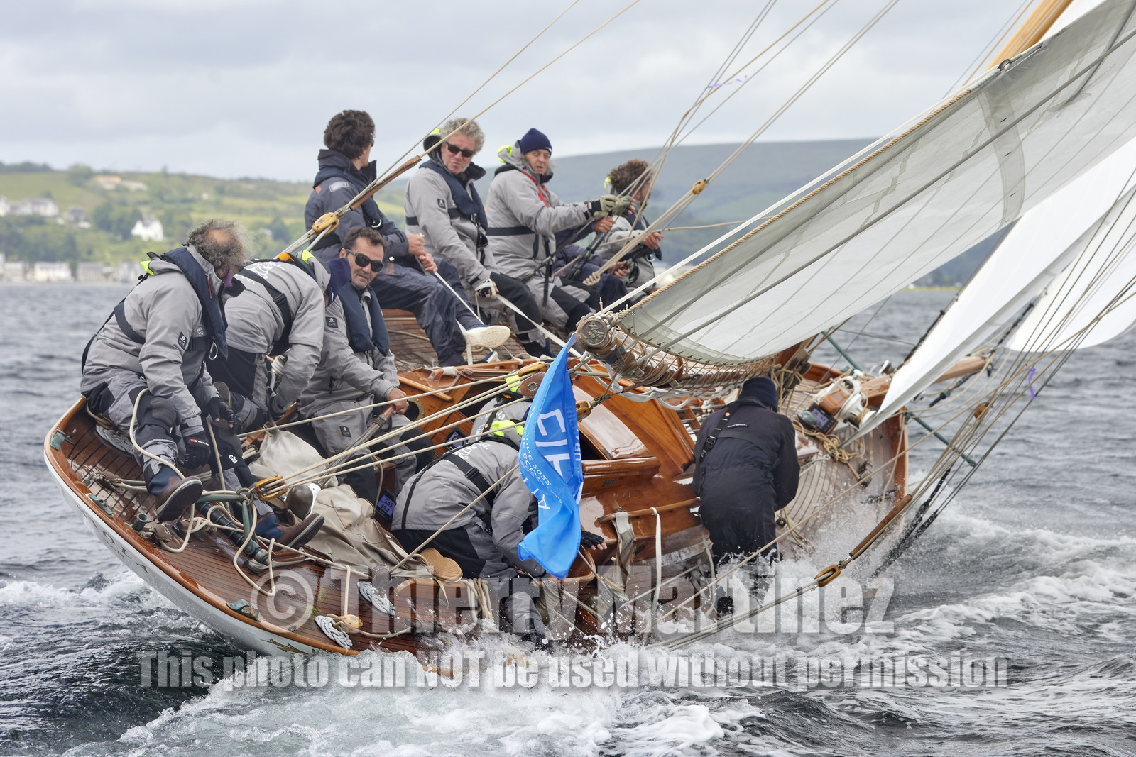 22_17006   © Thierry Martinez.FAIRLIE,SCOTLAND - UK 13th June 20222022 RICHARD MILLE FIFE REGATTA.Day 3;