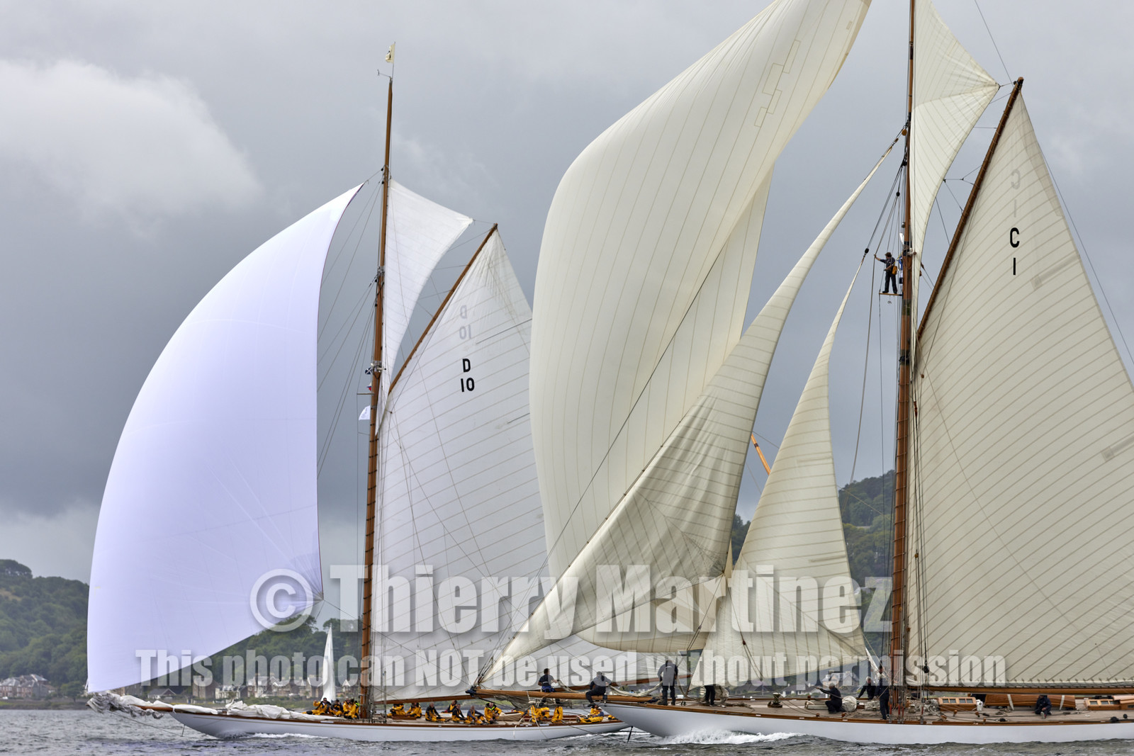 22_17006   © Thierry Martinez.FAIRLIE,SCOTLAND - UK 13th June 20222022 RICHARD MILLE FIFE REGATTA.Day 3;