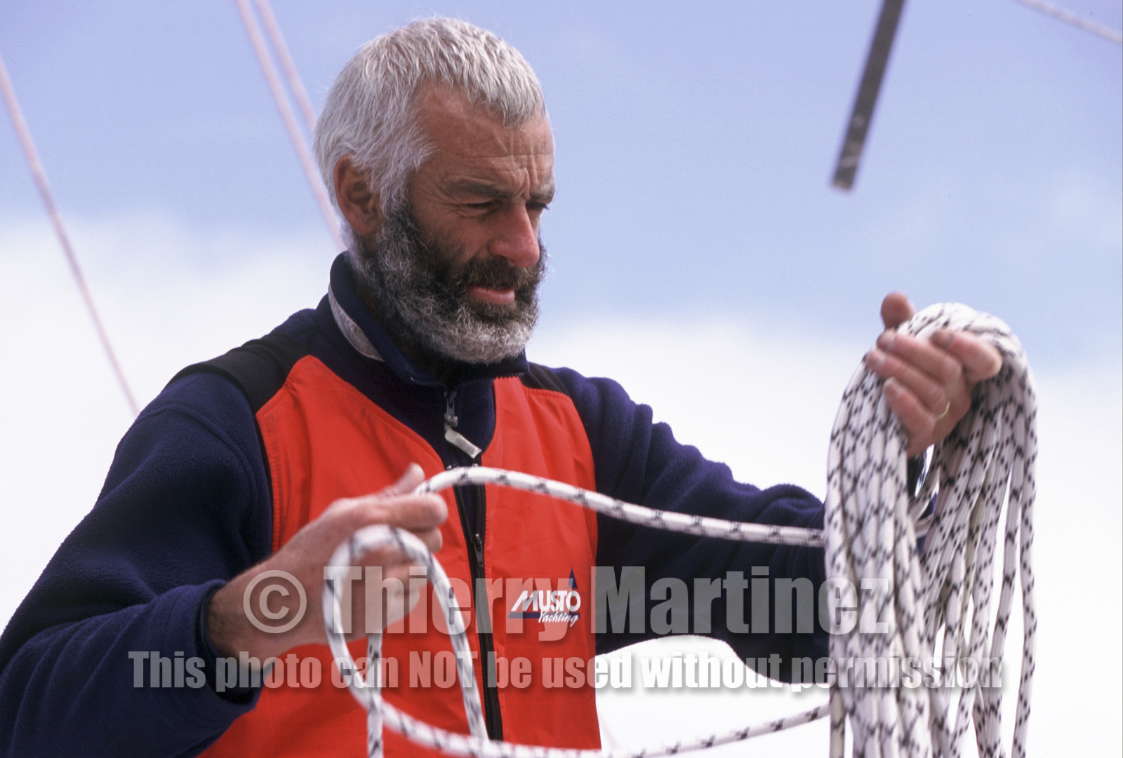 Yves Parlier (FRA) Vendée Globe 2000-01