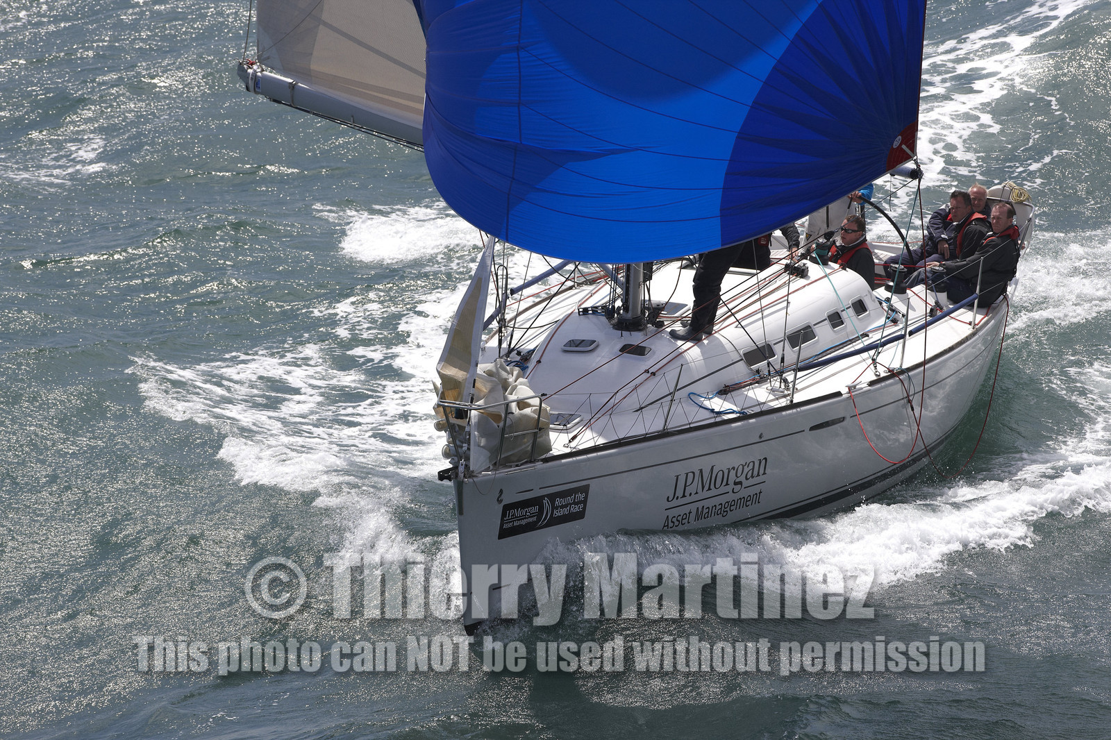 JP Morgan Asset Management Round The Island Race.