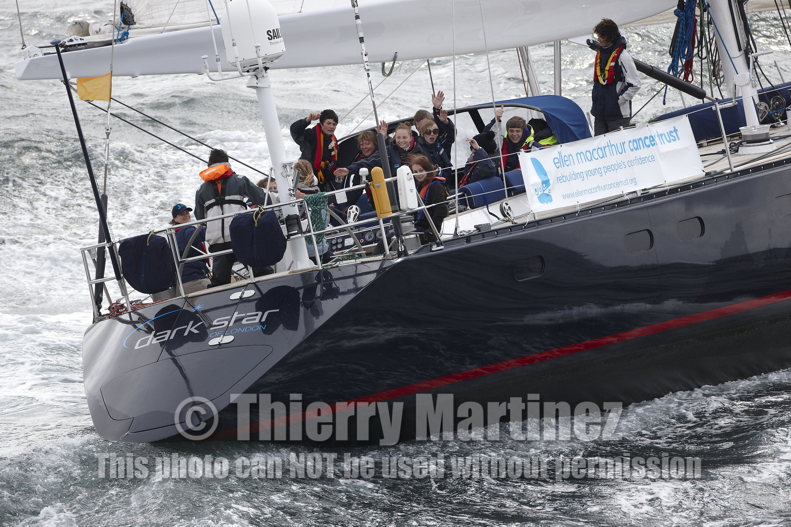 JP Morgan Asset Management Round The Island Race.