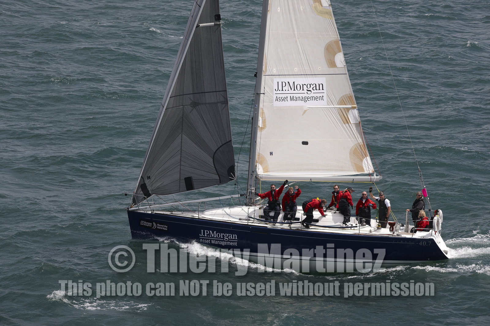 JP Morgan Asset Management Round The Island Race.