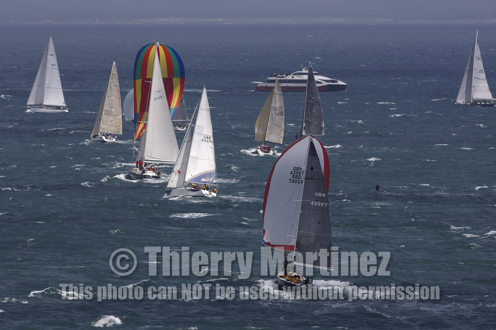 JP Morgan Asset Management Round The Island Race.