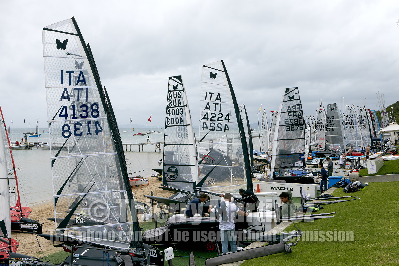 2015 McDougall + McConaghy Moth Worlds. Sorrento - VIC AUSTRALIA  . 6 16 January 2015. Organize by Sorrento Sailing Couta Boat Club.