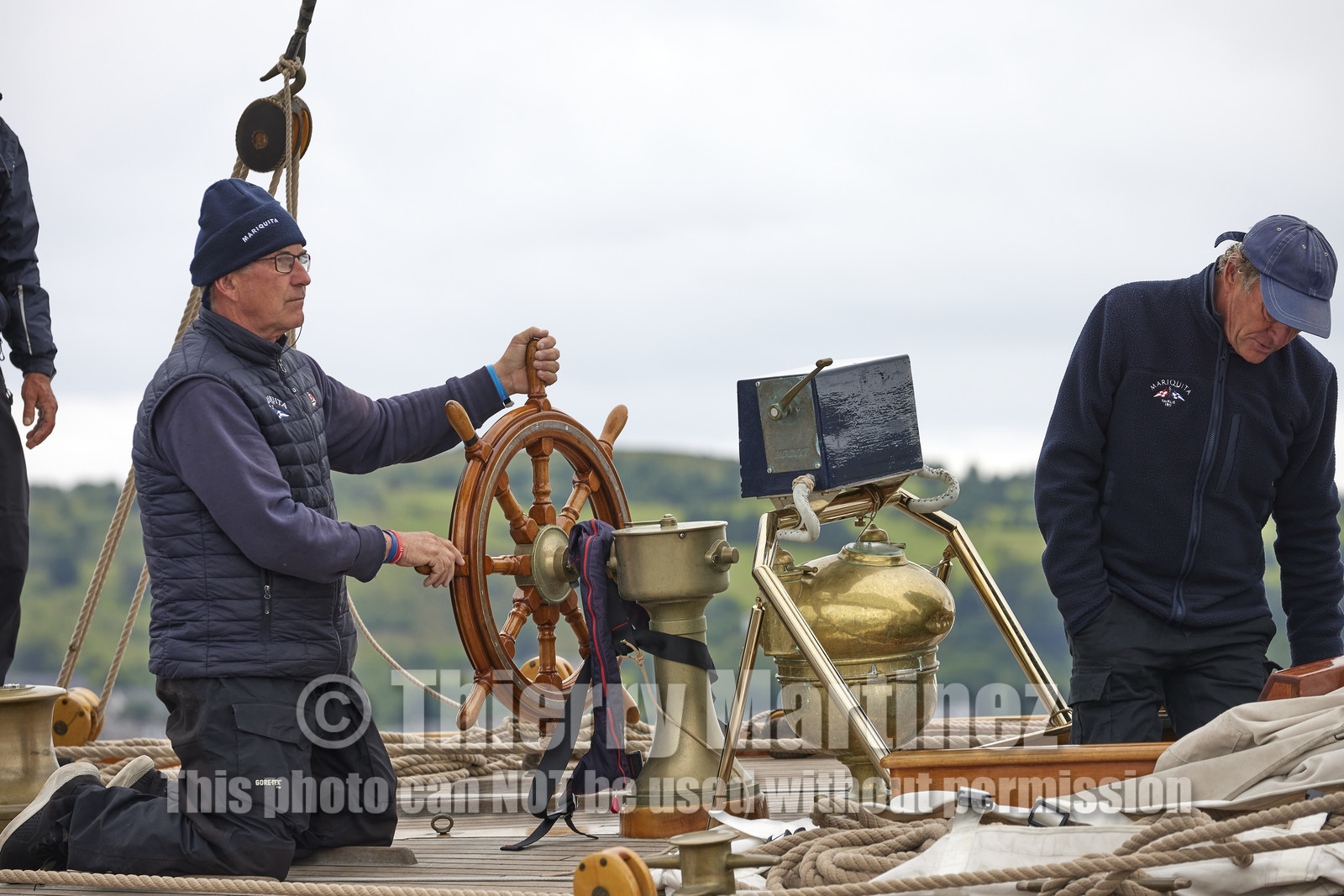 22_21489  © Thierry Martinez.FAIRLIE,SCOTLAND - UK 14th June 20222022 RICHARD MILLE FIFE REGATTA.Day 4 :ROTHESAY (ISLE OF BUTE) to PORTAVADIE.