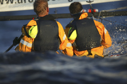 03_3216D  © Th.Martinez,STOCKHOLM ARCHIPELAGO SWEDEN, 10 07 03-Archipelago Raid (2003)  Day 3..Team NOKIA-Kempff  Magnus Nordstrom (SWE)& Joakim Kempff (SWE)