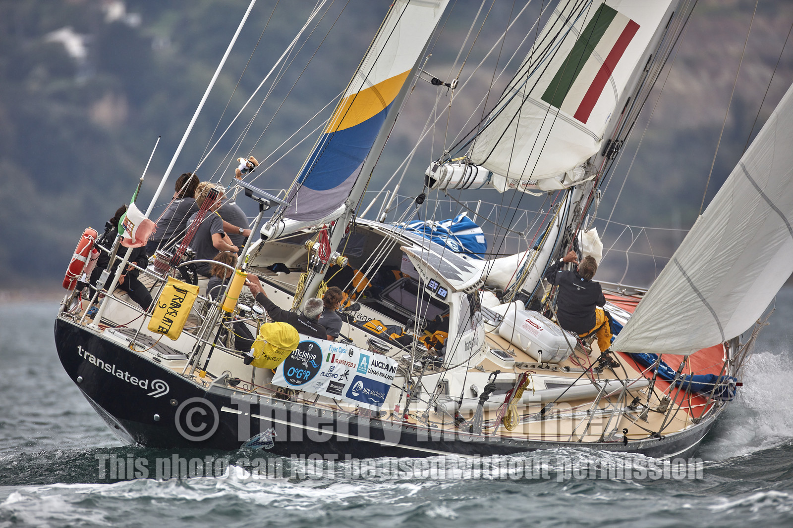 23_20558   © Thierry Martinez.SOUTHAMPTON,  - UK 10 septembre 2023.OCEAN GLOBE RACE 2023.Start Leg 1 : Southampton ( UK)   Cape Town ( South Africa)