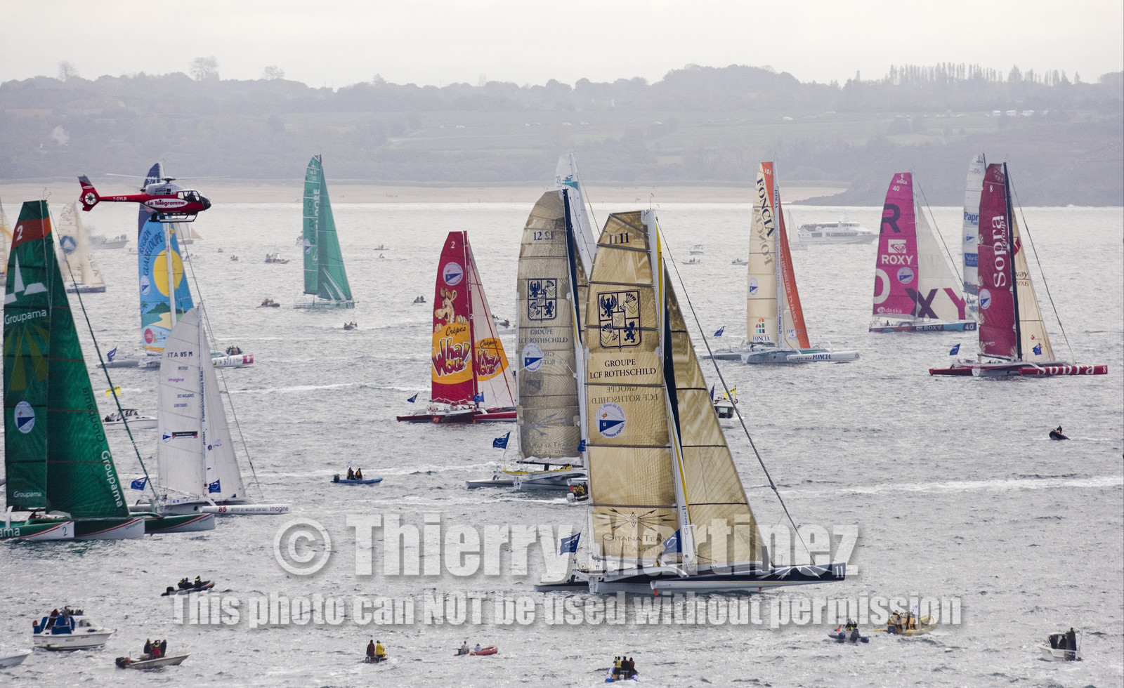 ROUTE DU RHUM Start in St Malo.Oct  2006