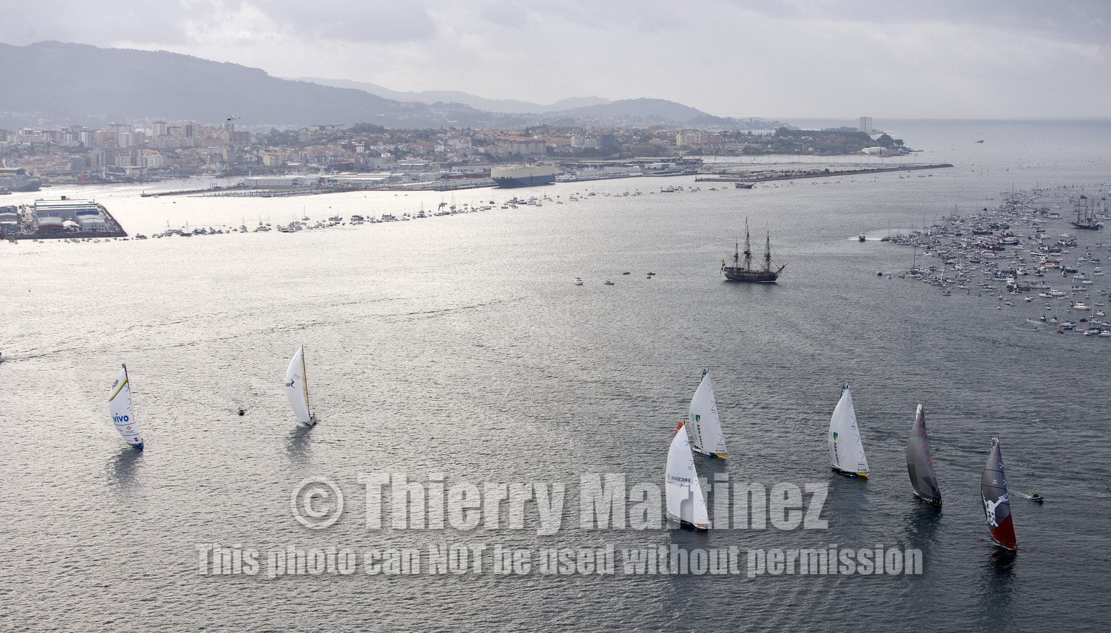 VOLVO OCEAN RACE START - VIGO-SPAIN- 12NOV 2005