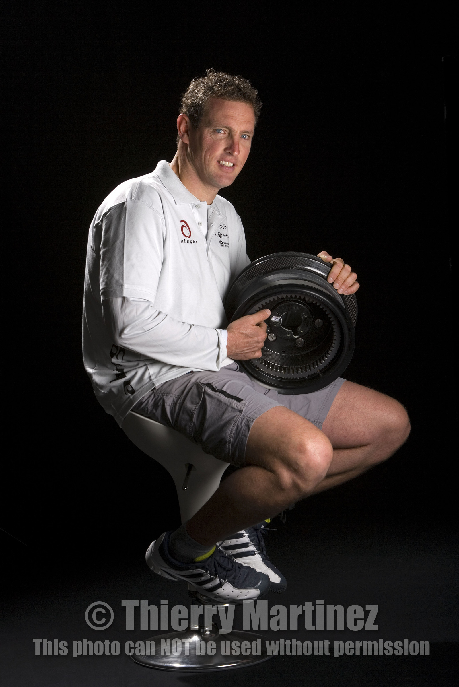 Alinghi - Valencia (Spain) April 2007..