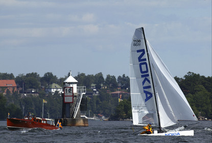 03_3277D © Th.Martinez,STOCKHOLM ARCHIPELAGO SWEDEN, 11 07 03-Archipelago Raid (2003)  Day 4..Team NOKIA-Kempff  Magnus Nordstrom (SWE)& Joakim Kempff (SWE)