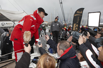 VENDEE GLOBE 2012 13 , Start  10 Nov 2012.