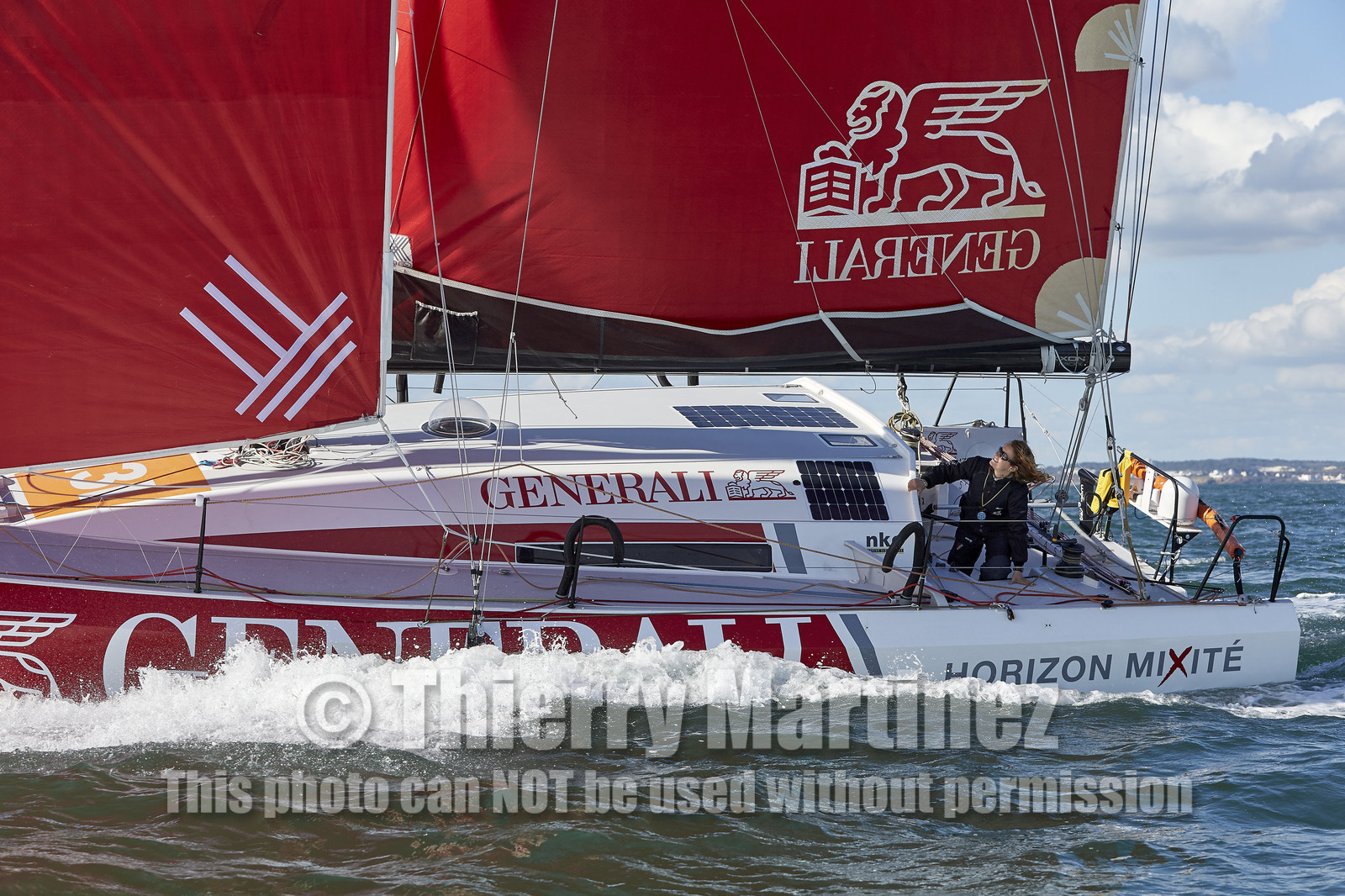 Isabelle JOSCHKE CLASS 40  GENERALI-HORIZON MIXITE