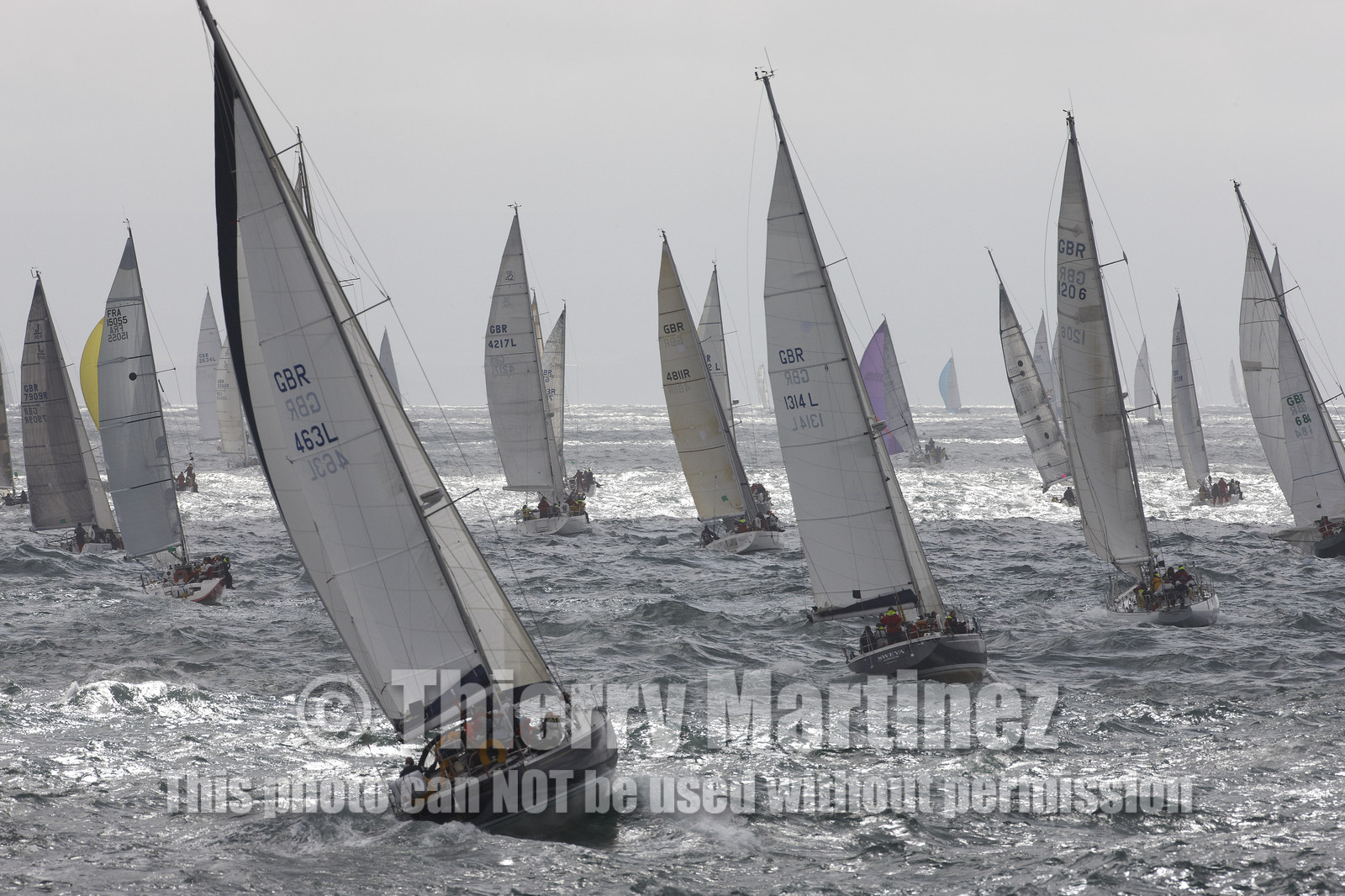 JP Morgan Asset Management Round The Island Race.