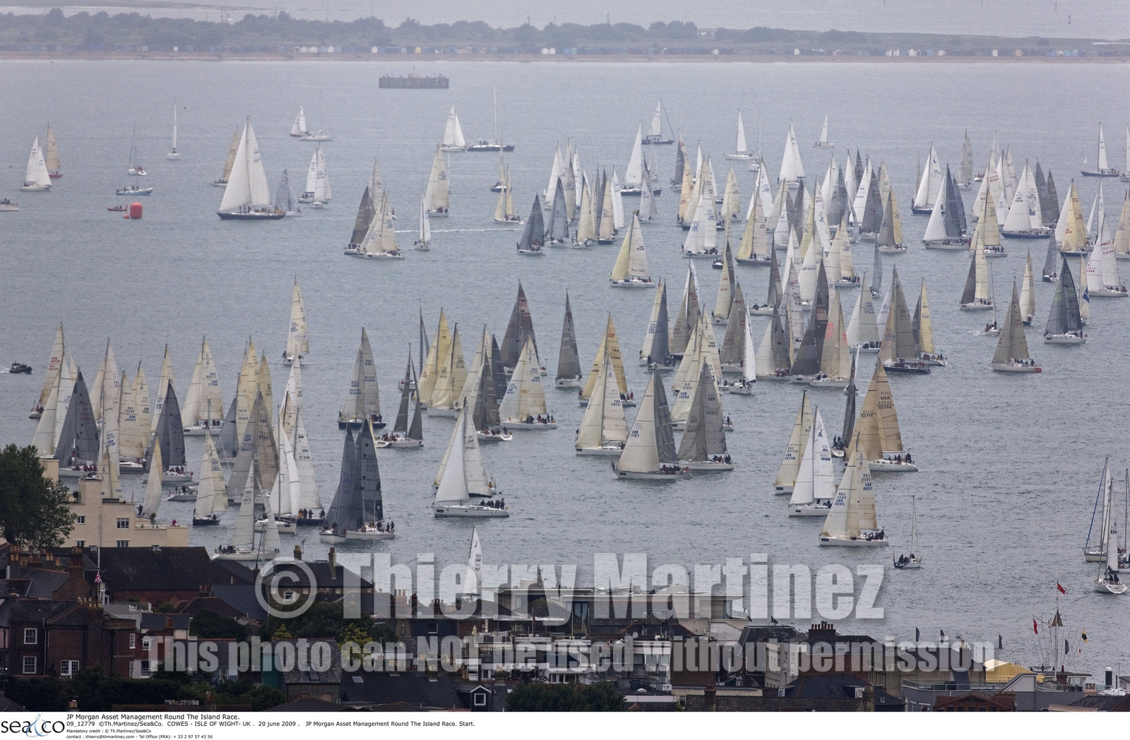 JP Morgan Asset Management Round The Island Race. 20 June 2009.
