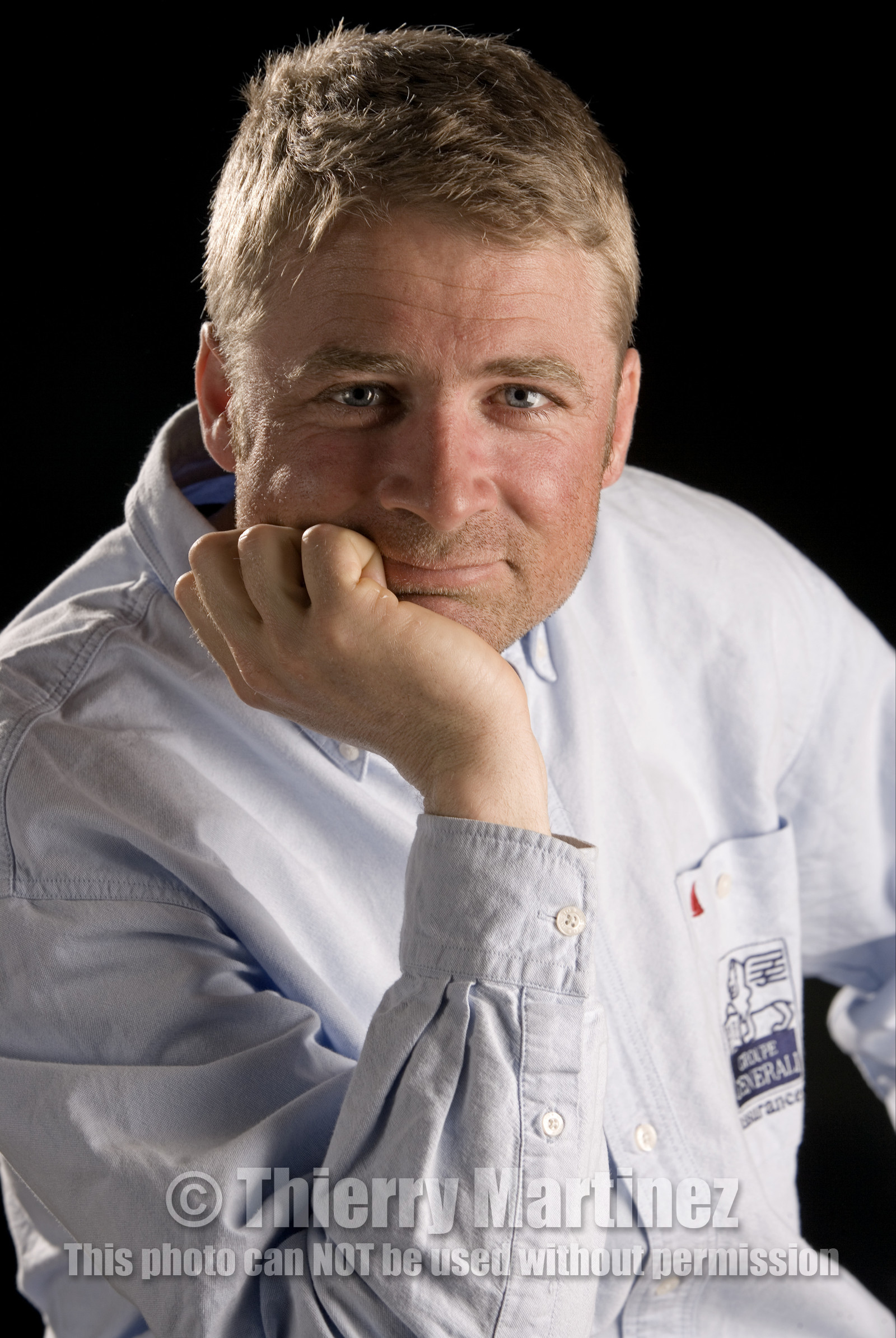 Yann Elies , skipper GENERALI IN STUDIO March 2006