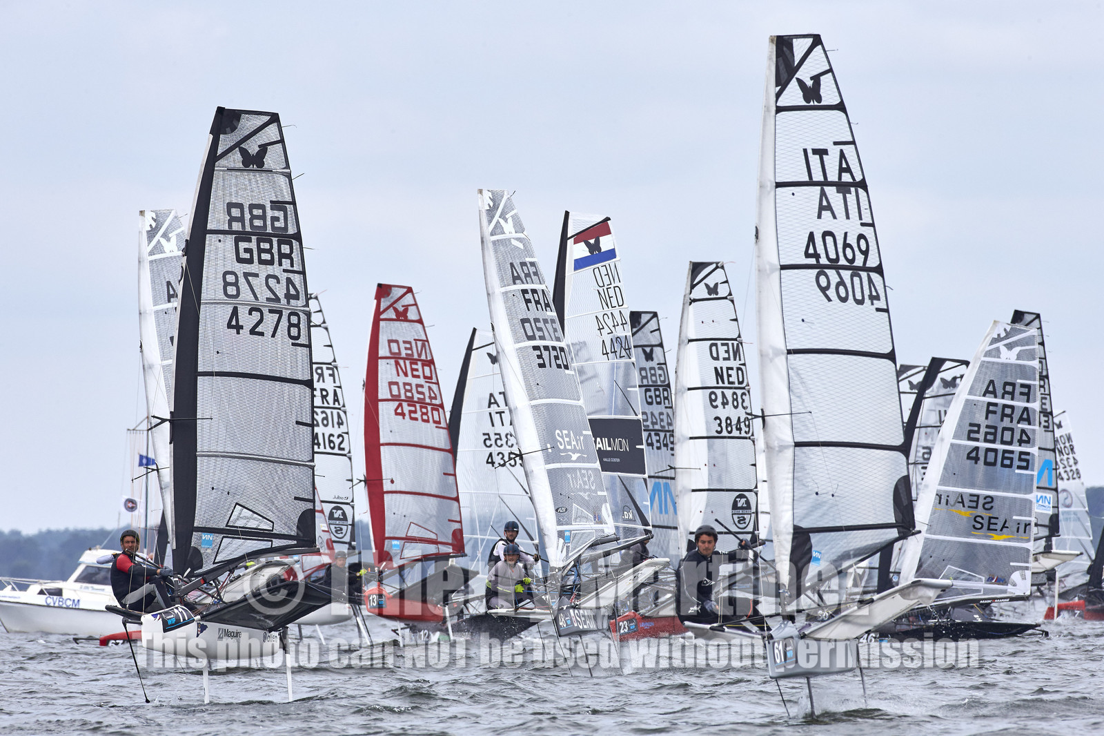 Championnats d'EUROPE de Moth International 2016.