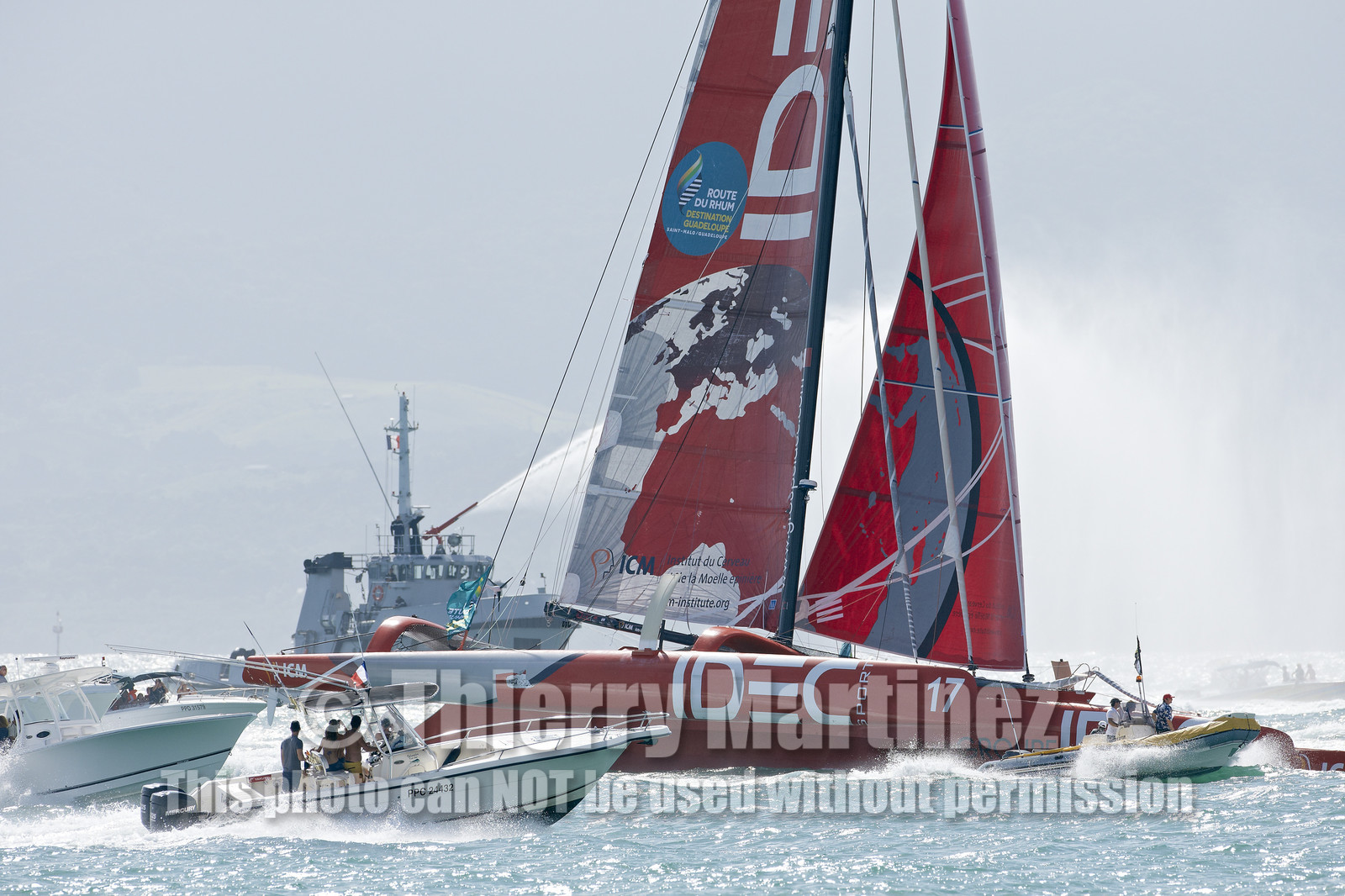2014 ROUTE DU RHUM-DESTINATION GUADELOUPE, SOLO SAILING TRANSATLANTIC : ST MALO (FRA)   POINTE A PITRE-GUADELOUPE (FRENCH WEST INDIES)