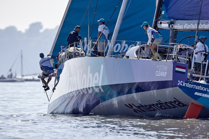 team AkzoNobel  in Volvo Ocean Race 2017-18.