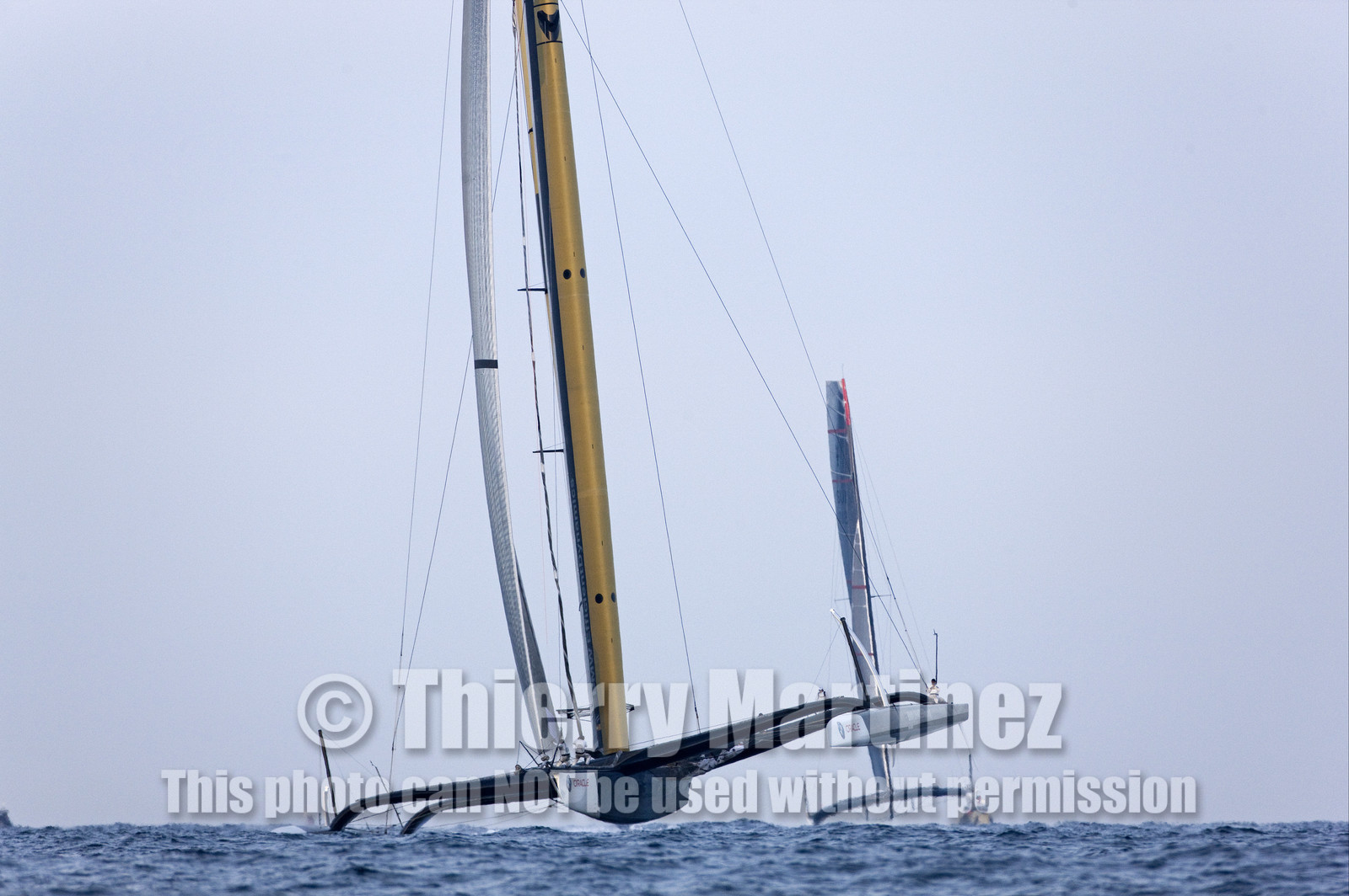 33rd  AMERICA'S CUP Valencia Spain, February 2010 - Defender:  ALINGHI (ALINGHI 5) vs Challenger : BMW Oracle Racing (USA 17)