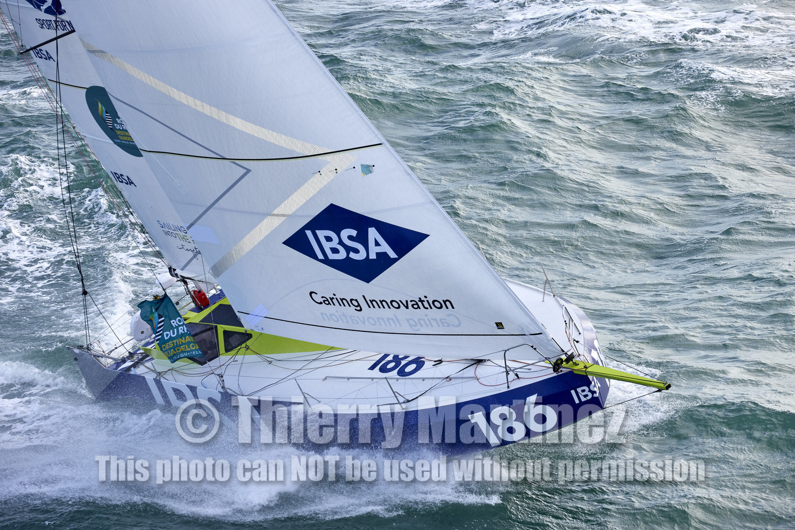 22_38930   © Thierry Martinez.DINARD, FRANCE. 9 Novembre  2022Départ de la 12éme ROUTE DU RHUM, transatlantique course à la voile en solitaire de St Malo(FRA)  à Pointe à Pitre (FRA-Guadeloupe) 3.543 milles nautiques.