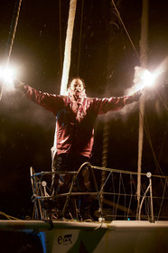 2012 13 VENDEE GLOBE.Bertrand de Broc (FRA) VNAM, aver EDM Projets