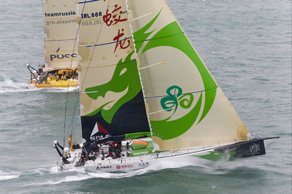 VOLVO OCEAN RACE - 2008 2009. Start Leg 1 (Alicante-ESP  Cape Town-RSA. 6500 NM).
