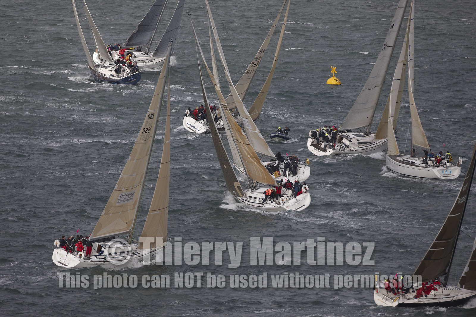 JP Morgan Asset Management Round The Island Race.