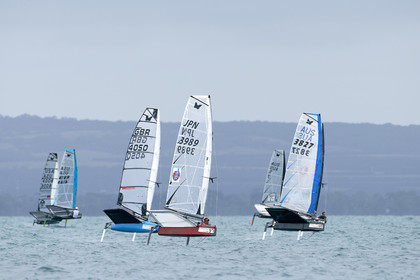 2015 McDougall + McConaghy Moth Worlds. Sorrento - VIC AUSTRALIA  . 6 16 January 2015. Organize by Sorrento Sailing Couta Boat Club.