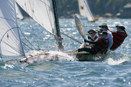 HISTORIC 18ft SKIFF AUSTRALIAN CHAMPIONSHIP AUSTRALIAN SYDNEY 2015