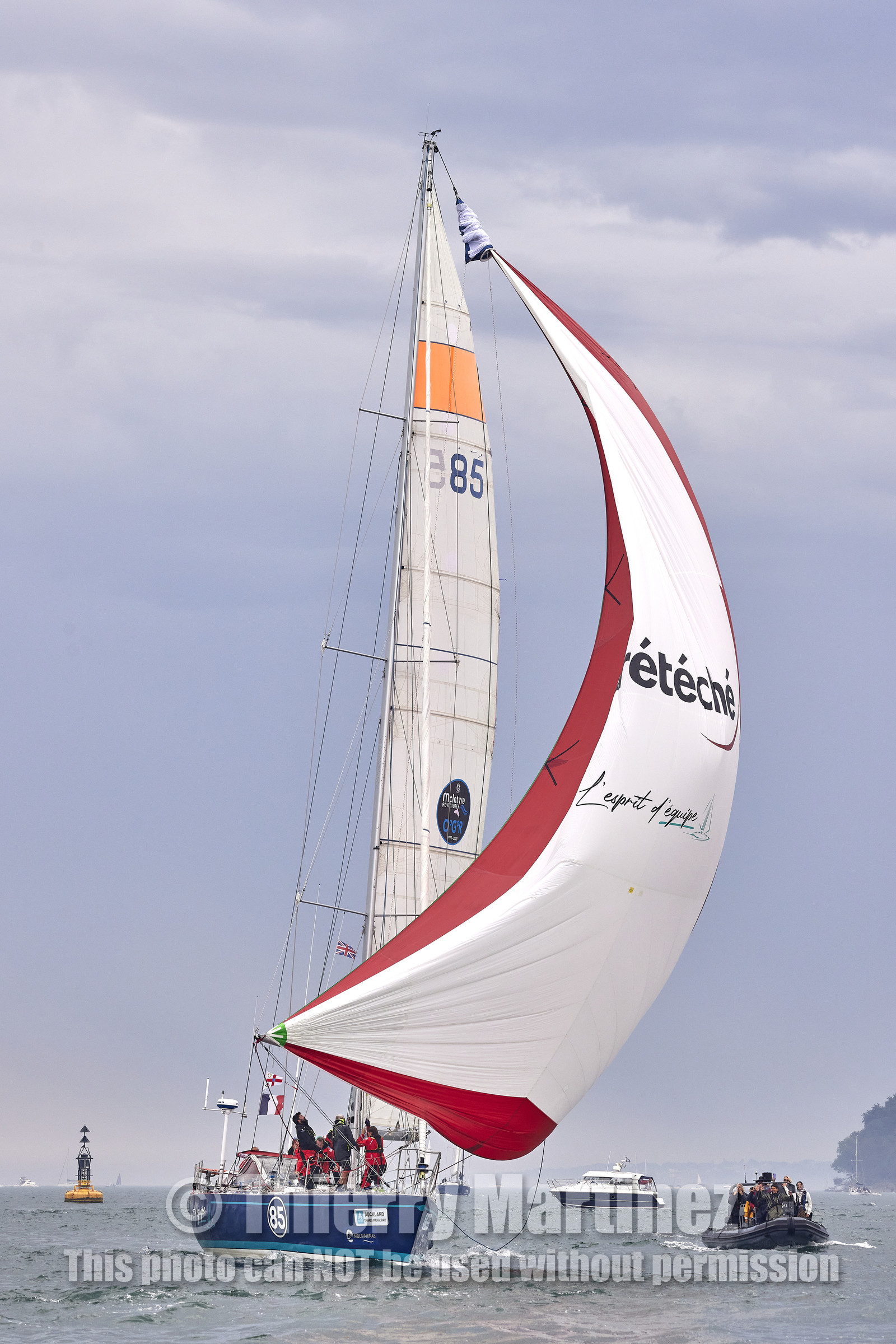 23_19565   © Thierry Martinez. SOUTHAMPTON,  - UK 10 septembre 2023.OCEAN GLOBE RACE 2023.Start Leg 1 : Southampton ( UK)   Cape Town ( South Africa)