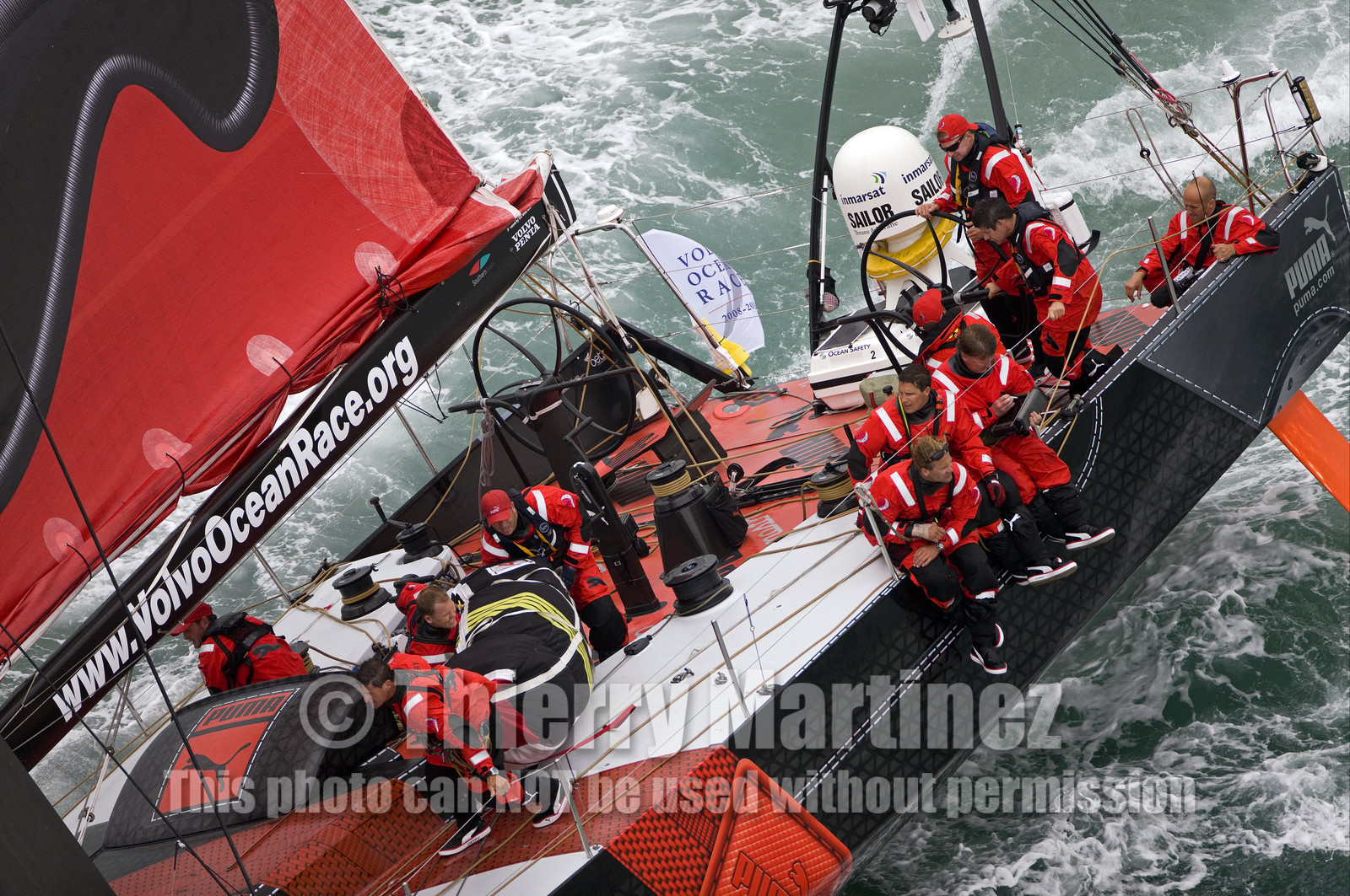 VOLVO OCEAN RACE - 2008 2009. Start Leg 1 (Alicante-ESP  Cape Town-RSA. 6500 NM).