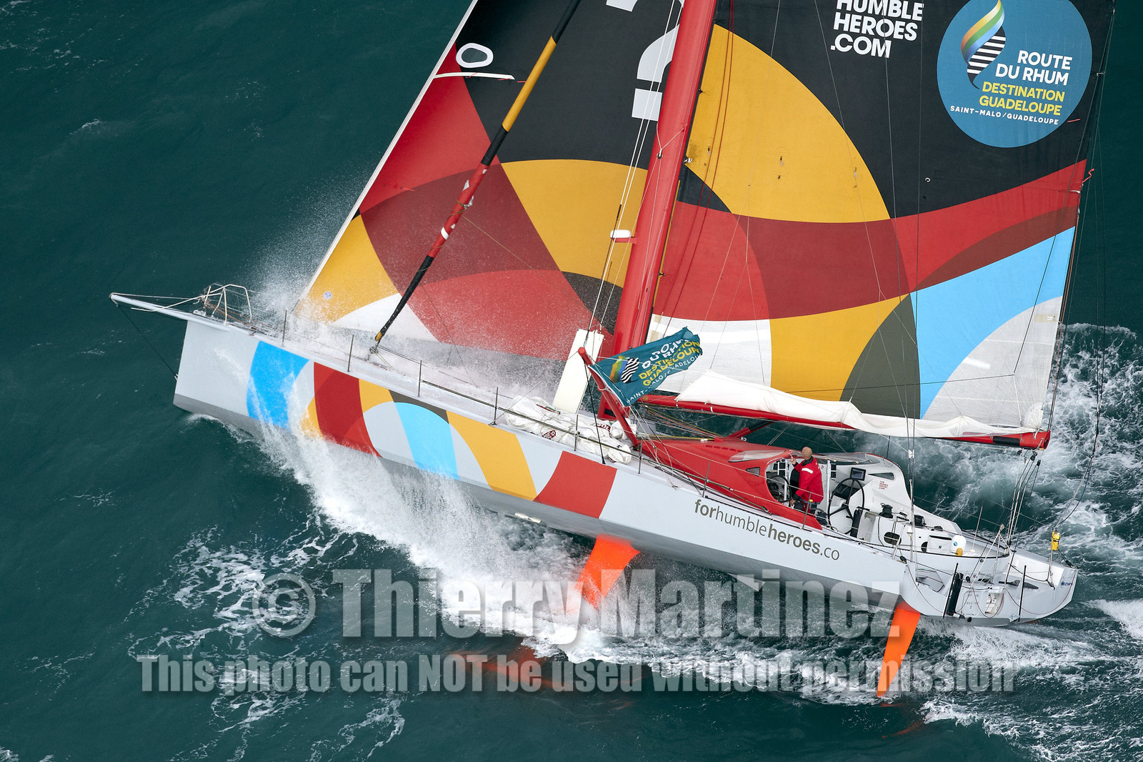 2014 ROUTE DU RHUM-DESTINATION GUADELOUPE, SOLO SAILING TRANSATLANTIC : ST MALO (FRA)   POINTE A PITRE-GUADELOUPE (FRENCH WEST INDIES)