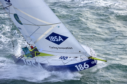 22_38930   © Thierry Martinez.DINARD, FRANCE. 9 Novembre  2022Départ de la 12éme ROUTE DU RHUM, transatlantique course à la voile en solitaire de St Malo(FRA)  à Pointe à Pitre (FRA-Guadeloupe) 3.543 milles nautiques.