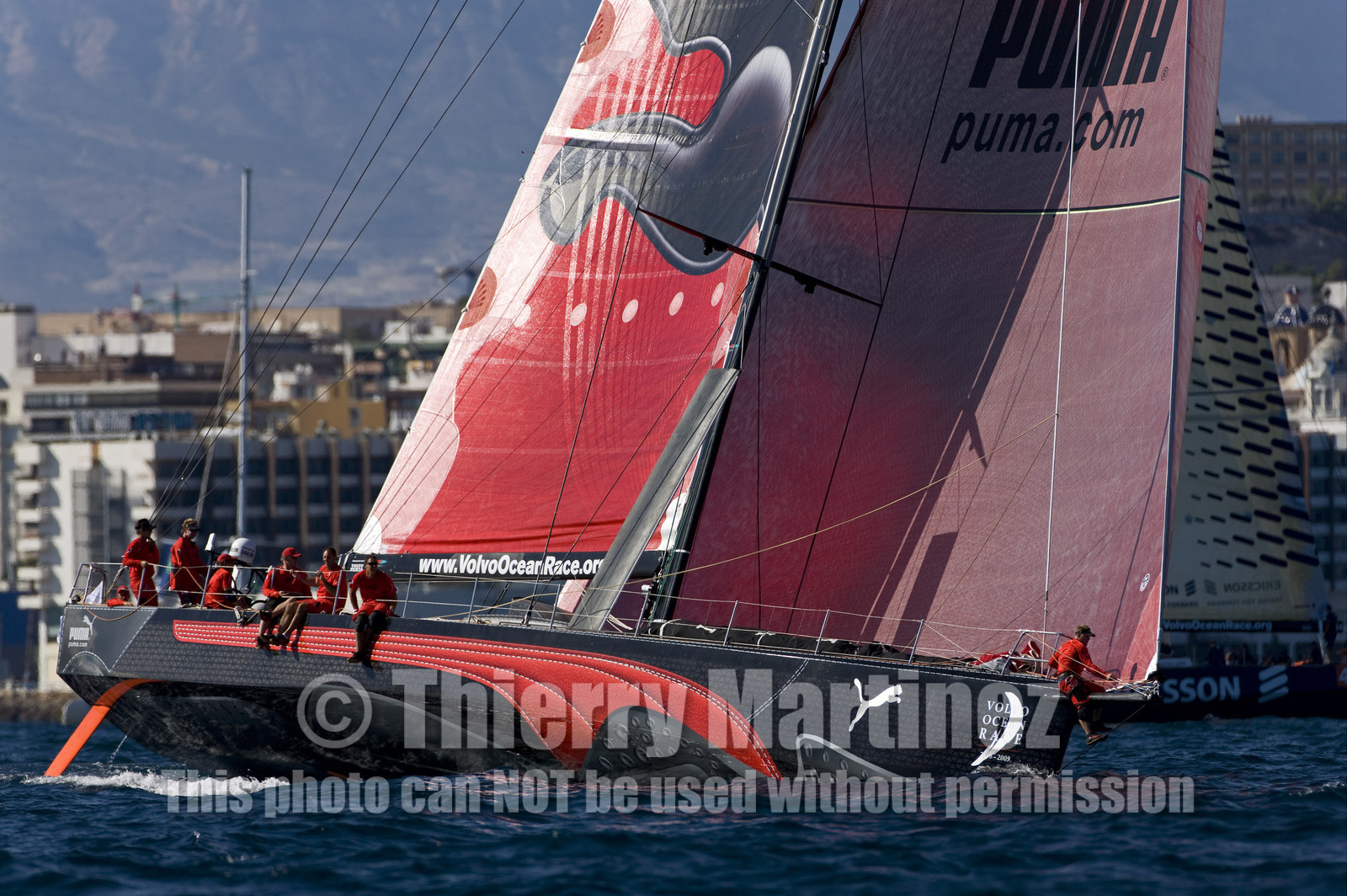 VOLVO OCEAN RACE - 2008 2009. IN-PORT RACE in Alicante-Spain.