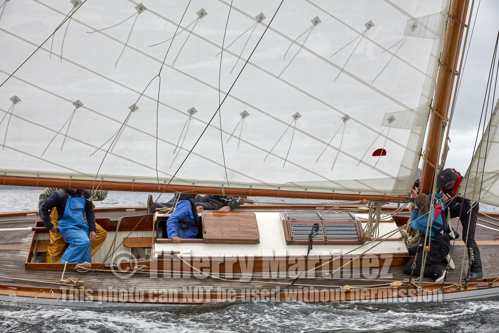 22_17006   © Thierry Martinez.FAIRLIE,SCOTLAND - UK 13th June 20222022 RICHARD MILLE FIFE REGATTA.Day 3;