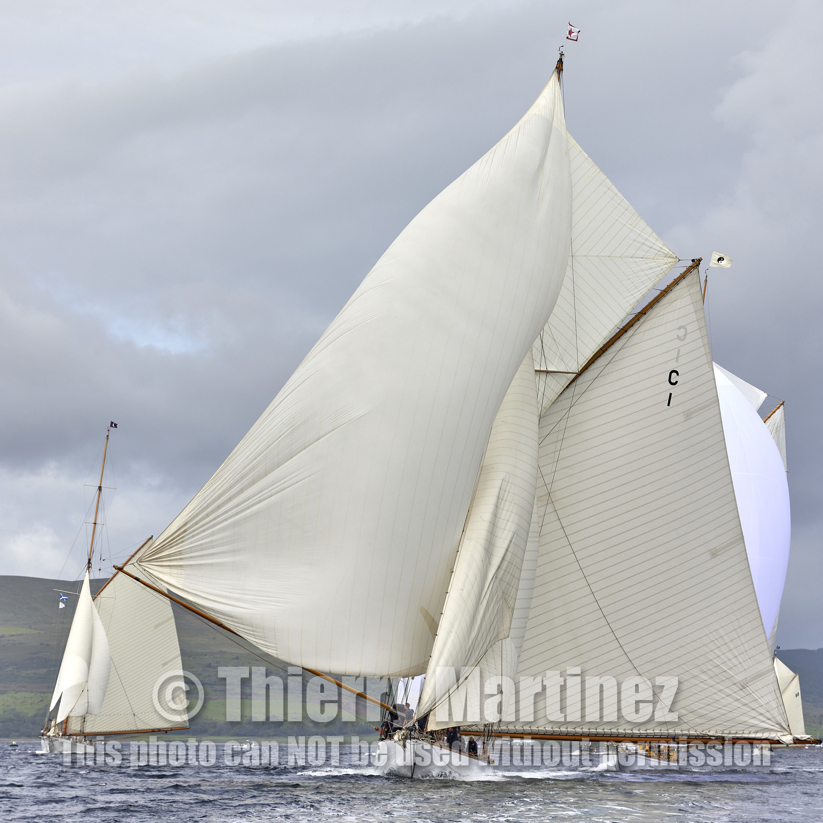 22_17006   © Thierry Martinez.FAIRLIE,SCOTLAND - UK 13th June 20222022 RICHARD MILLE FIFE REGATTA.Day 3;