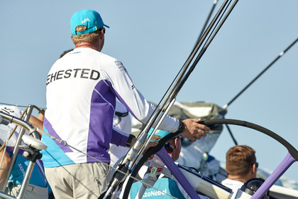 team AkzoNobel  in Volvo Ocean Race 2017-18.